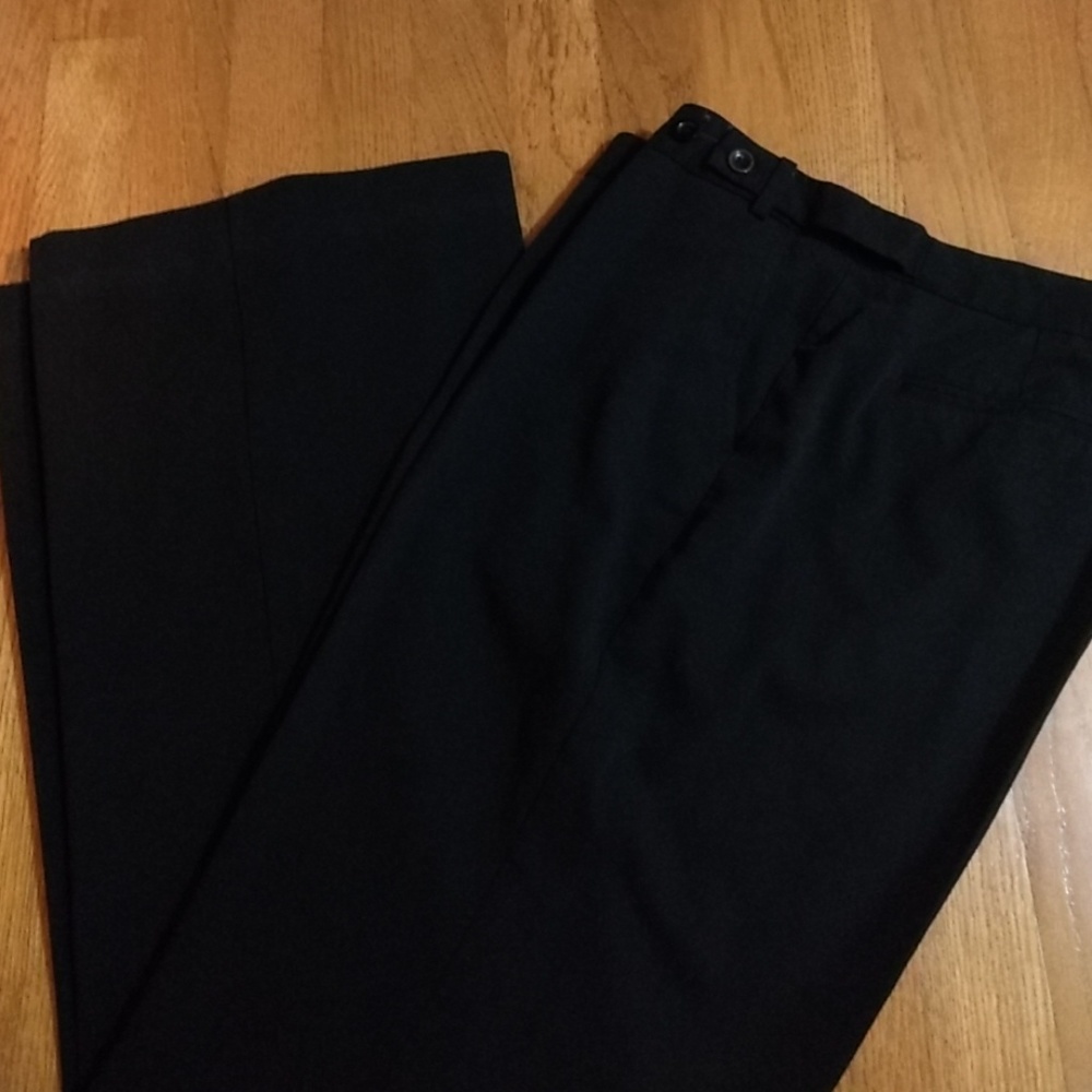 Black adjustable waist Trousers